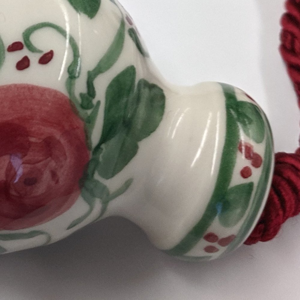 **PRICE REDUCED** Vintage Ceramic Curtain Tiebacks - Picture 5 of 10